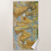 Vincent van Gogh - Weizenblätter Strandtuch (Vorderseite)
