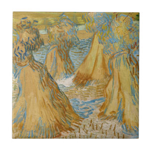 Vincent van Gogh - Weizenbündel Fliese