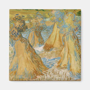 Vincent van Gogh - Weizenbündel Magnet