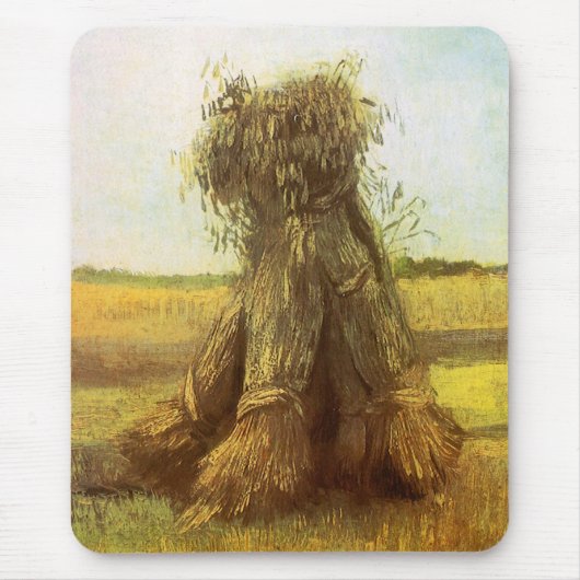 Vincent van Gogh - Weizenbündel Mousepad (Vorne)