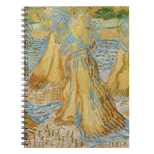 Vincent van Gogh - Weizenbündel Notizblock (Vorderseite)