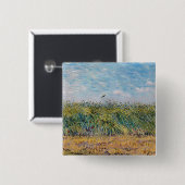 Vincent van Gogh - Weizenfeld mit einer Lerche Button (Vorne & Hinten)