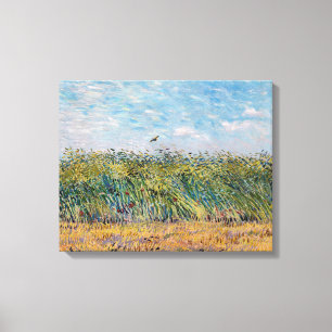 Vincent van Gogh - Weizenfeld mit einer Lerche Leinwanddruck