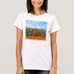 Vincent Van Gogh - Weizenfeld mit einer Lerche T-Shirt