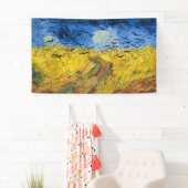 Vincent van Gogh - Weizenfeld mit Krähen Banner (Insitu)