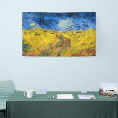 Vincent van Gogh - Weizenfeld mit Krähen Banner (Messeveranstaltung)