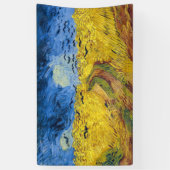 Vincent van Gogh - Weizenfeld mit Krähen Banner (Vertikal)