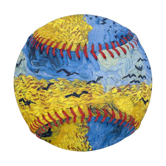 Vincent van Gogh - Weizenfeld mit Krähen Baseball (Vorderseite)