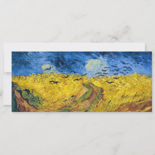 Vincent van Gogh - Weizenfeld mit Krähen Einladung