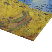 Vincent van Gogh - Weizenfeld mit Krähen Schneidebrett (Ecke)
