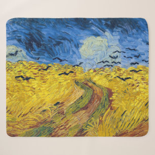 Vincent van Gogh - Weizenfeld mit Krähen Sherpadecke