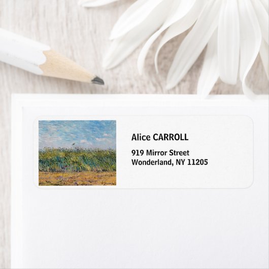 Vincent van Gogh - Weizenfeld mit Lark (Insitu)