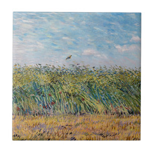 Vincent van Gogh - Weizenfeld mit Lark Fliese