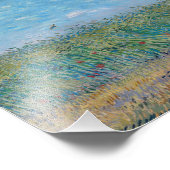 Vincent Van Gogh - Weizenfeld mit Lark Fotodruck (Ecke)