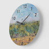 Vincent van Gogh - Weizenfeld mit Lark Große Wanduhr (Winkel)