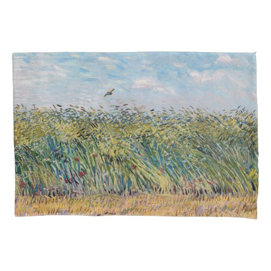Vincent van Gogh - Weizenfeld mit Lark Kissenbezug (Vorderseite)