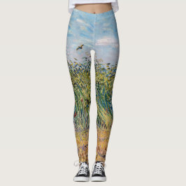 Vincent van Gogh - Weizenfeld mit Lark Leggings