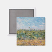 Vincent van Gogh - Weizenfeld mit Lark Magnet (Vorderseite/Rückseite)