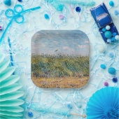 Vincent van Gogh - Weizenfeld mit Lark Pappteller (Party)