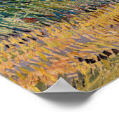 Vincent van Gogh - Weizenfeld mit Lark Poster (Ecke)
