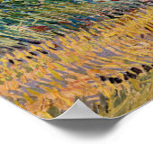 Vincent van Gogh - Weizenfeld mit Lark Poster (Ecke)