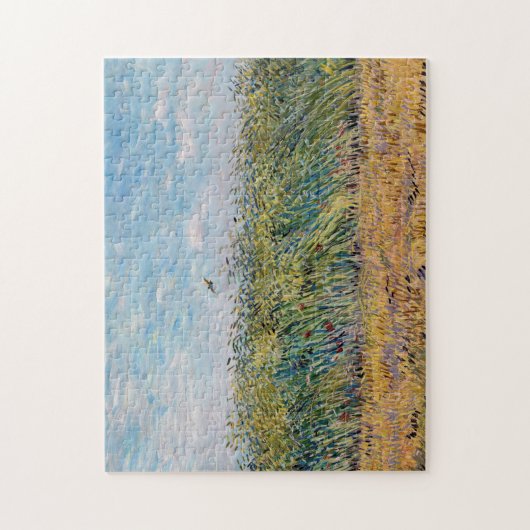 Vincent van Gogh - Weizenfeld mit Lark Puzzle (Vertikal)