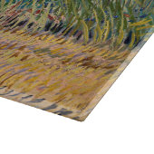 Vincent van Gogh - Weizenfeld mit Lark Schneidebrett (Ecke)