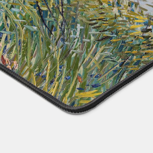 Vincent van Gogh - Weizenfeld mit Lark Schreibtischunterlage (Ecke)