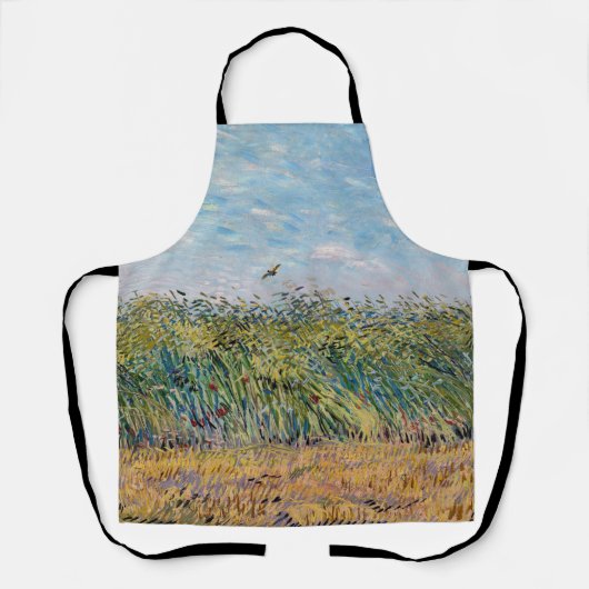 Vincent van Gogh - Weizenfeld mit Lark Schürze (Vorderseite)