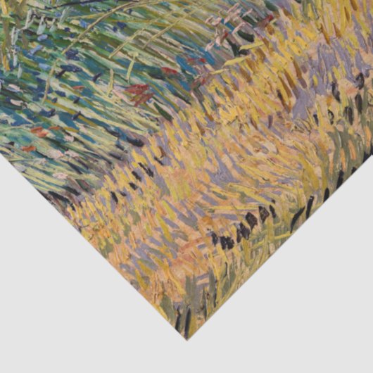 Vincent van Gogh - Weizenfeld mit Lark Seidenpapier (Detail)