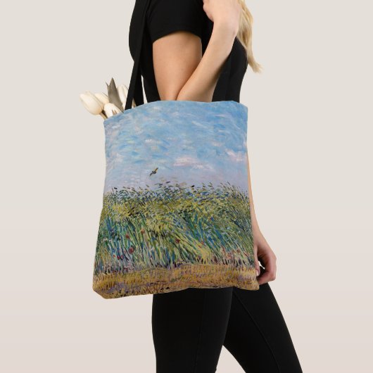 Vincent van Gogh - Weizenfeld mit Lark Tasche (Von Nahem)