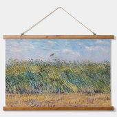 Vincent van Gogh - Weizenfeld mit Lark Wandteppich Mit Holzrahmen (Vorne)