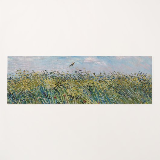 Vincent van Gogh - Weizenfeld mit Lark Yogamatte (Vorderseite (Horizontal))