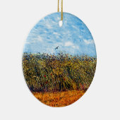 Vincent Van Gogh - Weizenfeld mit Park Keramikornament (Rechts)