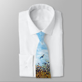 Vincent Van Gogh - Weizenfeld mit Park Krawatte (Gebunden)