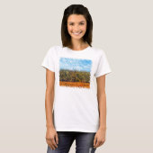 Vincent Van Gogh - Weizenfeld mit Park T-Shirt (Vorne ganz)