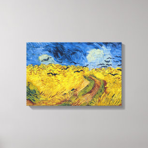 Vincent van Gogh - Weizenfeld mit Raben Leinwanddruck
