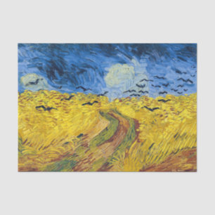 Vincent van Gogh - Weizenfeld mit Raben Seidenpapier