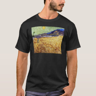 Vincent Van Gogh - Weizenfeld mit Schnitter und So T-Shirt