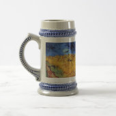 Vincent Van Gogh - Weizenfeld mit schwarzen Krähen Bierglas (Links)