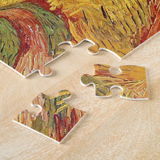 Vincent Van Gogh - Weizenfeld mit schwarzen Krähen Puzzle (Seite)