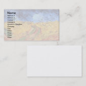 Vincent Van Gogh - Weizenfeld mit schwarzen Krähen Visitenkarte (Vorne/Hinten)