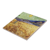 Vincent Van Gogh - Weizenfeld mit Sensenmann und S Fliese (Seite)