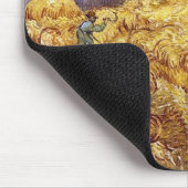 Vincent Van Gogh - Weizenfeld mit Sensenmann und S Mousepad (Ecke)