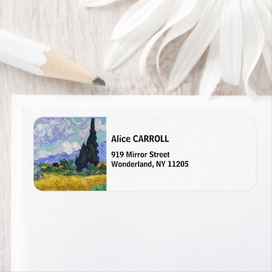 Vincent Van Gogh - Weizenfeld mit Zypressen (Insitu)