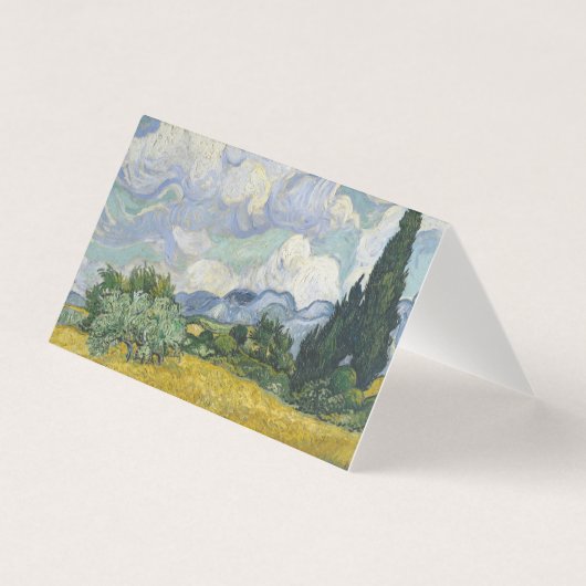 Vincent van Gogh - Weizenfeld mit Zypressen (Vorderseite)