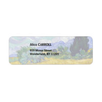 Vincent Van Gogh - Weizenfeld mit Zypressen