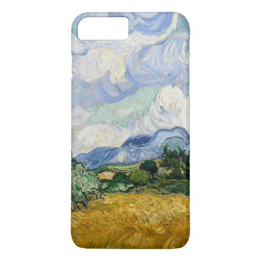Vincent Van Gogh Weizenfeld mit Zypressen Case-Mate iPhone Hülle (Rückseite)