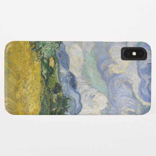 Vincent van Gogh - Weizenfeld mit Zypressen Case-Mate iPhone Hülle (Rückseite (Horizontal))