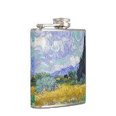 Vincent Van Gogh - Weizenfeld mit Zypressen Flachmann (Rechts)